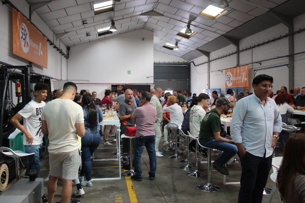 Celebración 55 Aniversario ALCAMR con empleados y sus familiares